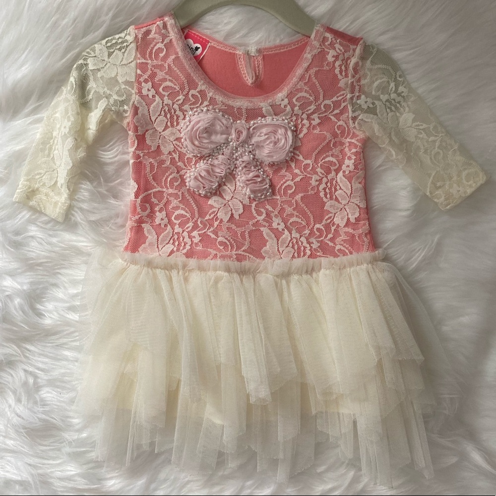 Baby Girl Formal Bow Dress